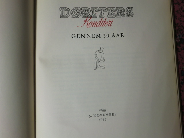 50 år med Dørffers Konditori,brugt bog