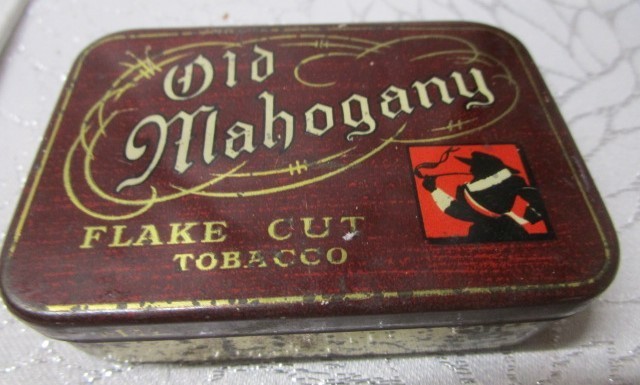 Gammel dåse til Flake Cut Tobacco