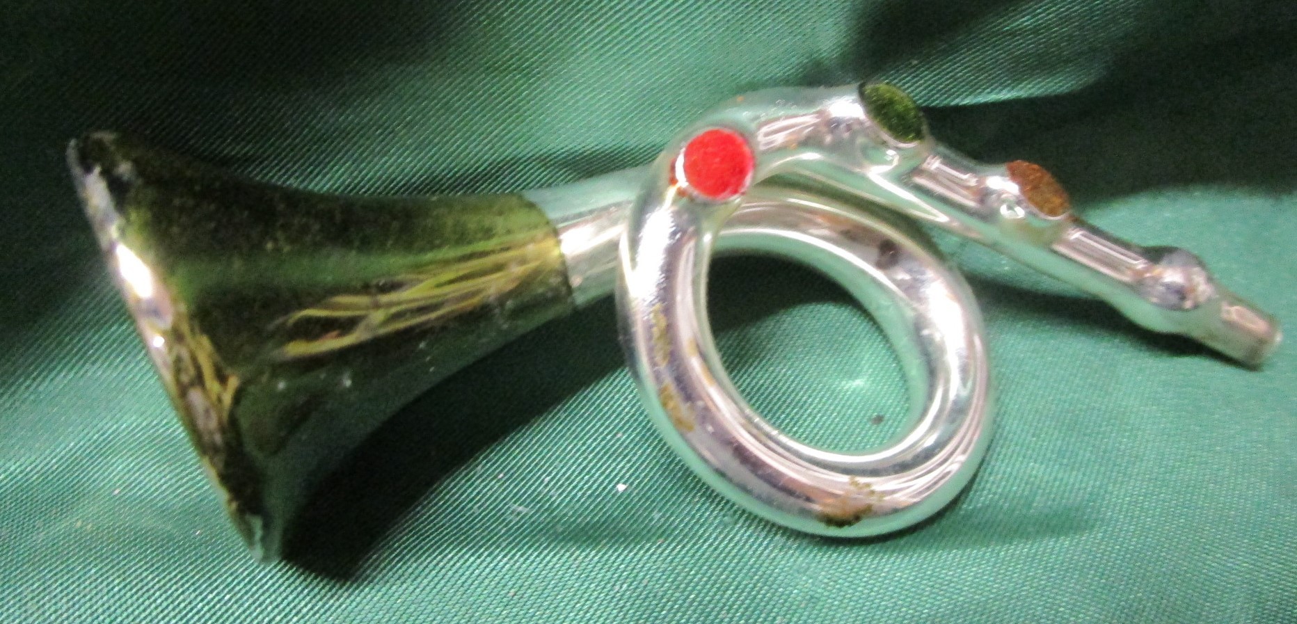 Gammel glastrompet