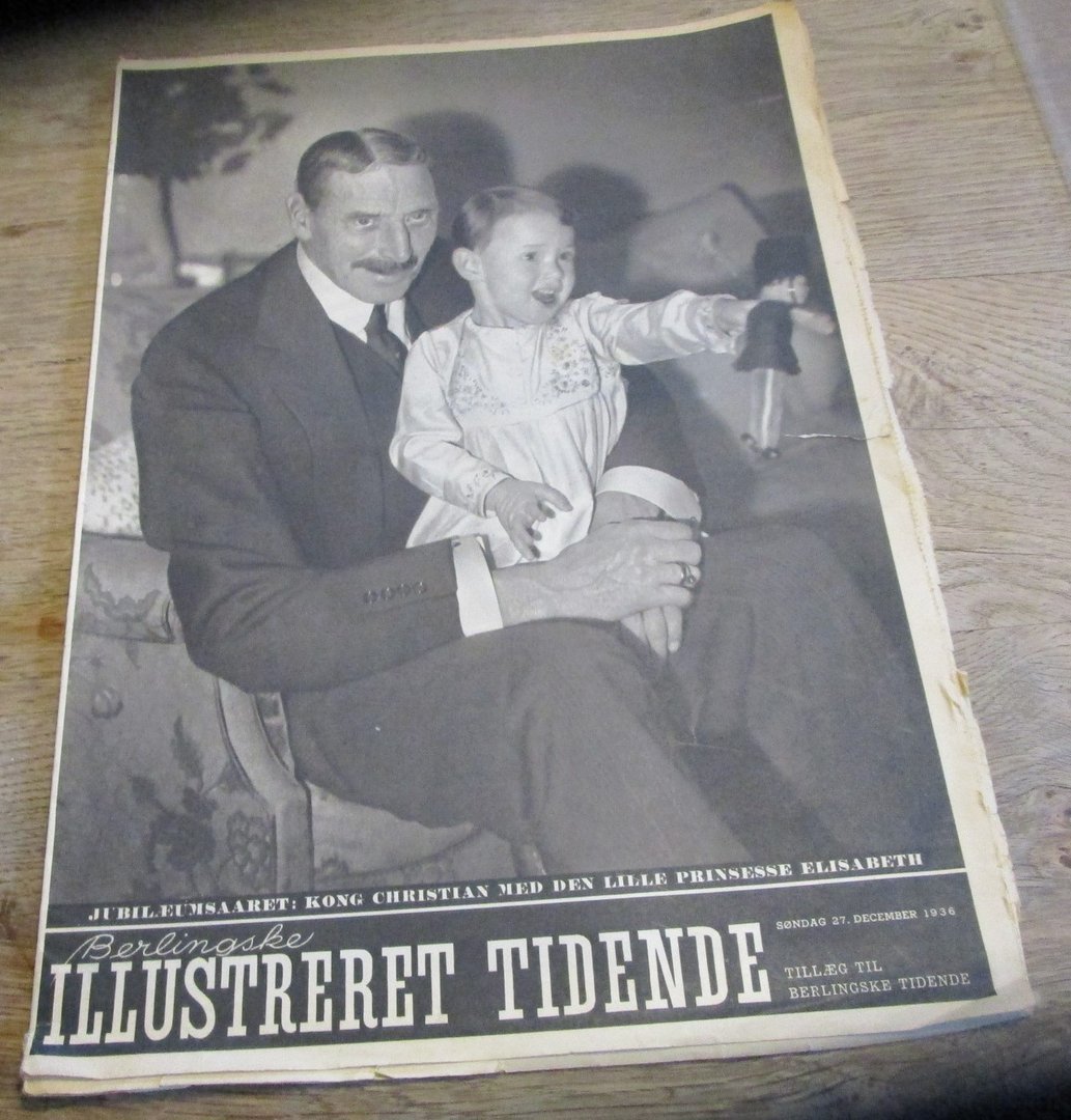 Brugt blad, illustreret Tidende 1936
